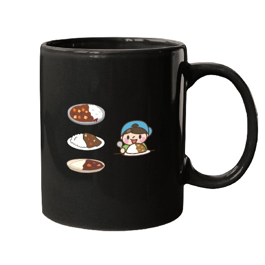 Japanese Curry Rice Mugs