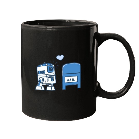Funny Star Wars r2d2 comic Mugs