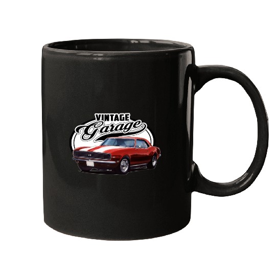 Vintage Camaro Garage Mugs