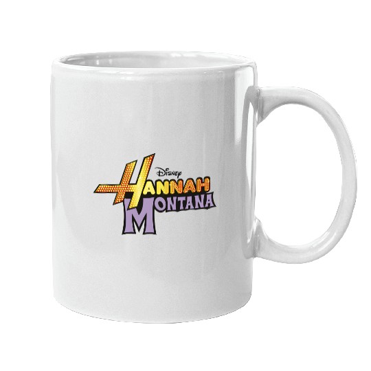 Hannah Montana Logo Mugs, Hannah Montana Mugs, WDW Magic Kingdom Disneyland