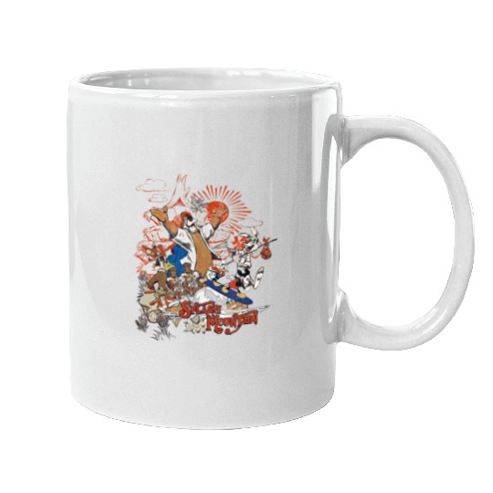 Disney Mickey & Friend Brer Rabbit Bear Fox Splash Mountain Retro Mugs, Magic Kingdom Mugs