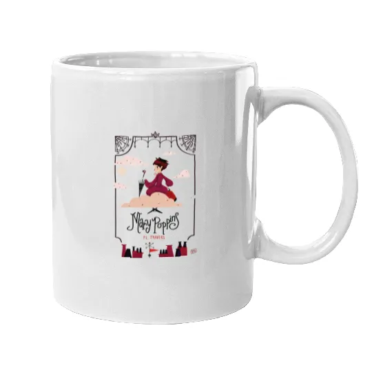 Vintage Disney Mary Poppins  Mugs, Retro Poppins Apothecary Mary Poppins Mugs