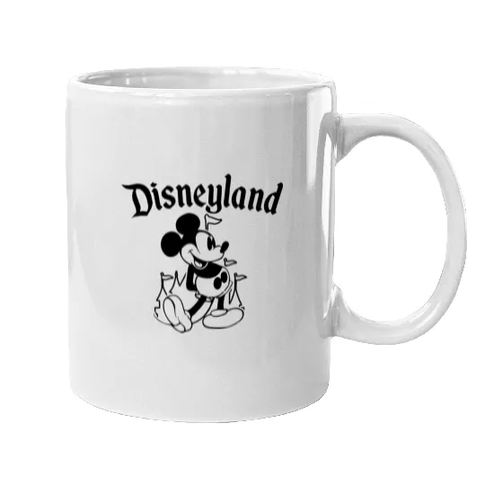 Disneyland Mickey Mugs, Vintage Disneyland Mugs