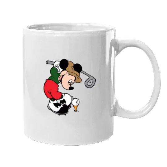 Discover Disney Mickey Mouse Golf Mugs