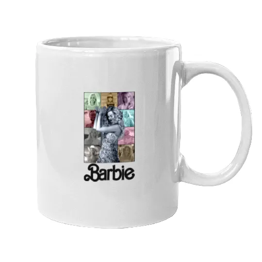 Vintage Barbie Eras Tour Mugs, Barbie Movie 2023 Mugs,Barbie Doll Eras Tour Mugs