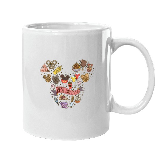 Best Day Ever Mugs, Theme Park Mugs, Disney Trip Mugs