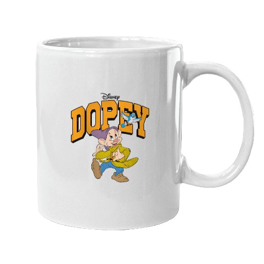 Vintage Dopey Dwarf Mugs, Snow White Seven Dwarfs Mugs, Disney World Disneyland Family Trip