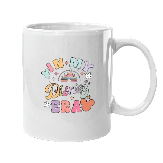 In My Disney Era Mugs, Disney Trip, Colorful Vacay Mugs