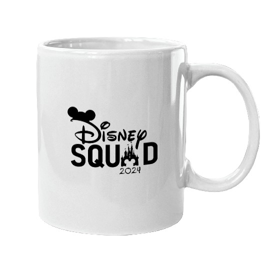 Disney Squad 2022 Mugs, Mickey Ears Matching Disney Trip Mugs For Kids Women Men, Disney Vacay Mode Mugs, Best Day Ever, Disney World Mugs