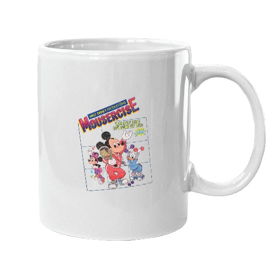 Vintage Disney Mousercise 90's Mugs