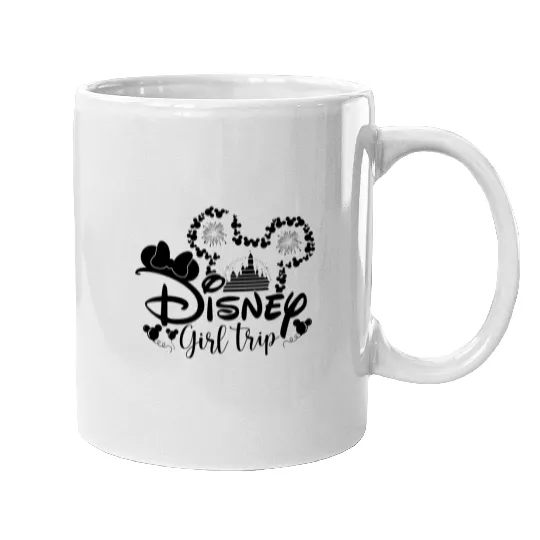 Disney Girls Trip Mugs, Disney Girls Squad Mugs, Disney World Mugs, Disney Trip Mugs
