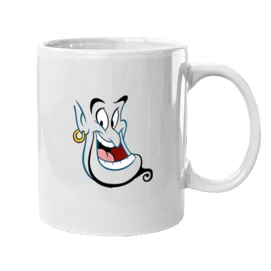 Disney Aladdin Genie Face Costume Mugs
