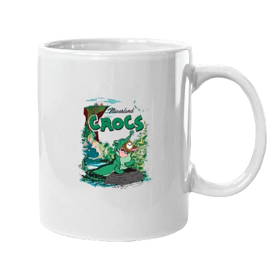 Disney Peter Pan Tick-Tock the Crocodile Neverland Mugs