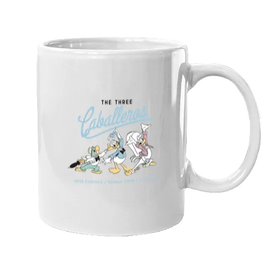 Disney The Three Caballeros Mugs, Retro Disney The Three Caballeros
