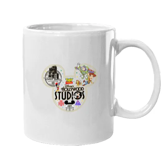 Hollywood Studios Mugs, Disney Hollywood Studios, Toy Story Mugs, Hollywood Mugs,  Hollywood Studios Family Mugs