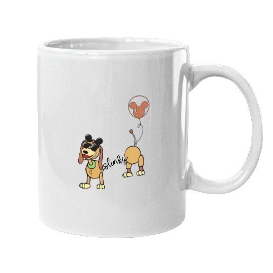 Slinky Dog Mugs, Disney Balloon Tank