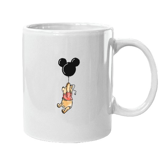 Retro Disney Winnie The Pooh Mugs, The Pooh and Friends