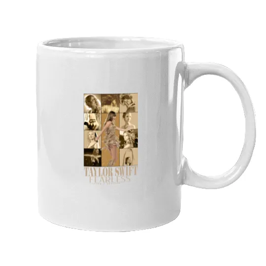 Discover Vintage 90s Style Taylor Fearless Mugs, Taylor version Eras Tour Mugs