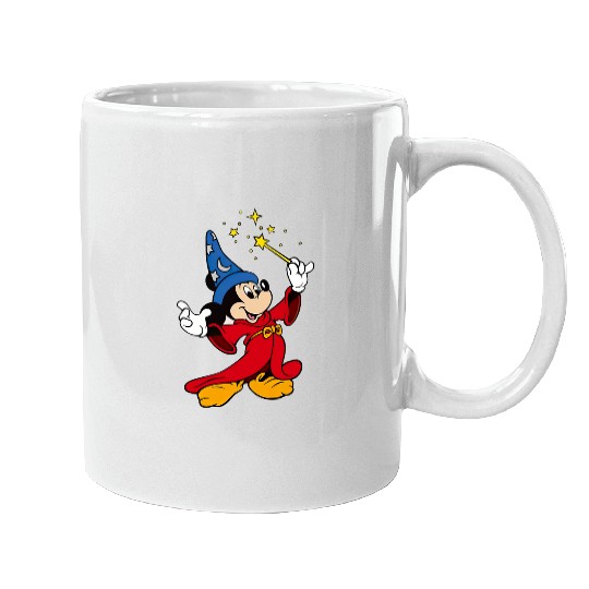 Disney Fantasia Sorcerer Mickey Mouse Magic Wizard  Mugs, Fantasmic Disney Mugs