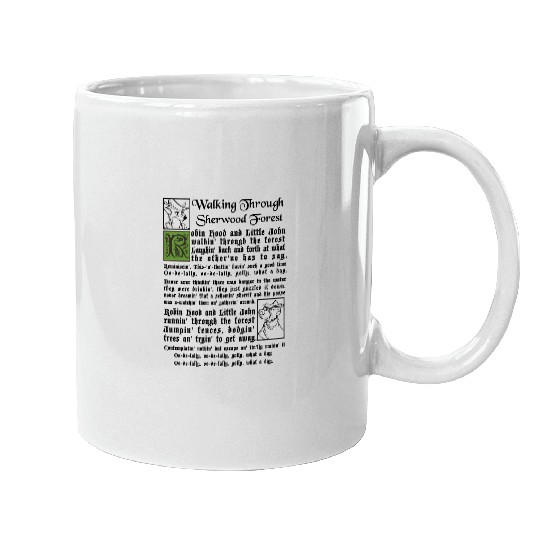 Sherwood Forest - Robin Hood Disney - Mugs