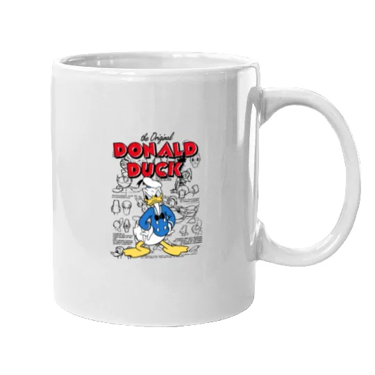 Disney Donald Duck Mugs, Donald Duck Mugs
