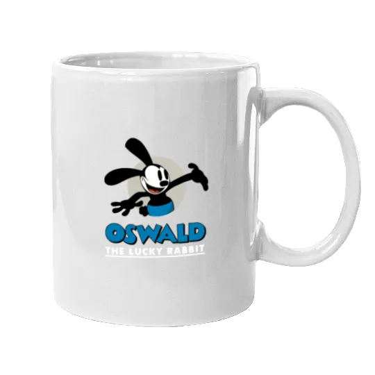 Disney Oswald the Lucky Rabbit vintage Mugs, Disney Oswald Mugs