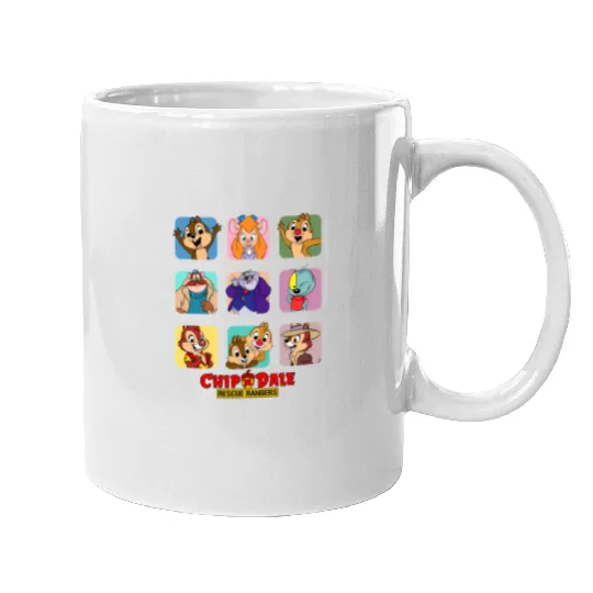 Disney Chip and Dale Rescue Rangers  Mugs, Disney Portrait
