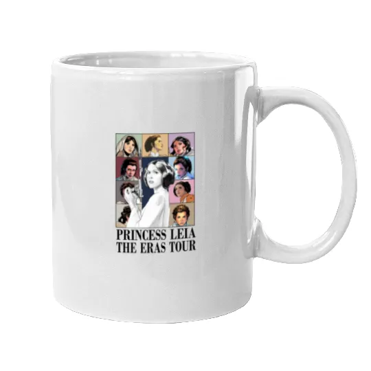 Princess Leia Eras Tour Mugs, Vintage Princess Leia Mugs