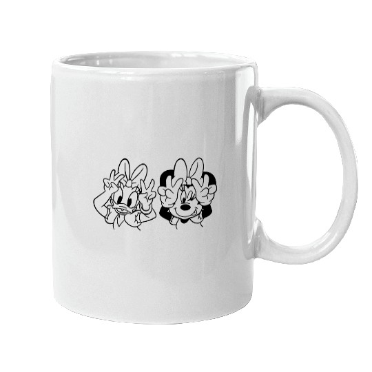 Daisy Duck and Minnie Mouse, Minnie Mouse Mugs, Family Disney Mugs