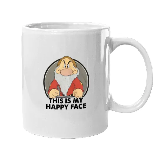 Discover Disney Snow White Grumpy  Mugs, Funny Grumpy Seven Dwarfs Mugs,  Disneyland Vacation 2024 Trip Mugs