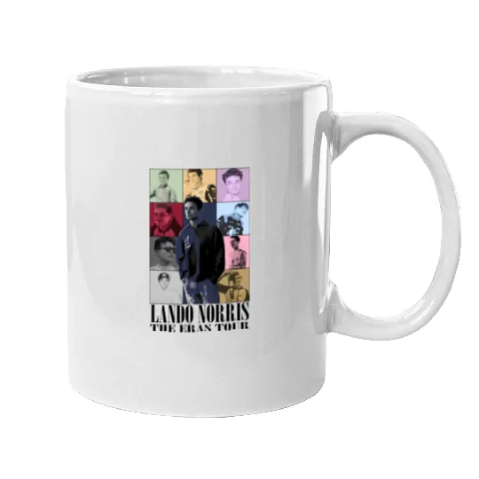 Lando Norris Eras Tour Inspired Mugs