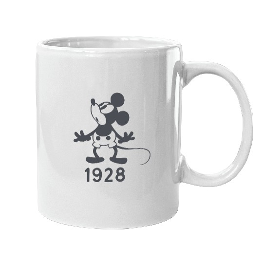 Disney Retro Mickey Mouse 1928 Mugs,  Mickey and Friends Mugs
