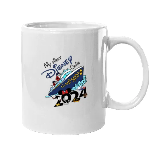 My First Disney Cruise 2024 Mugs, Disney Family Cruise Mugs
