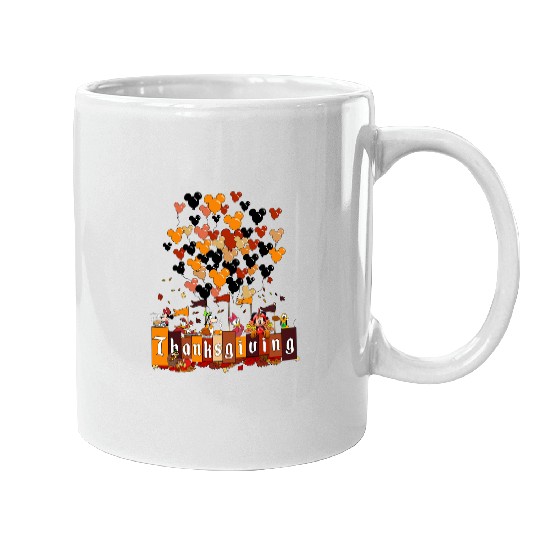 Disney Thanksgiving Mugs