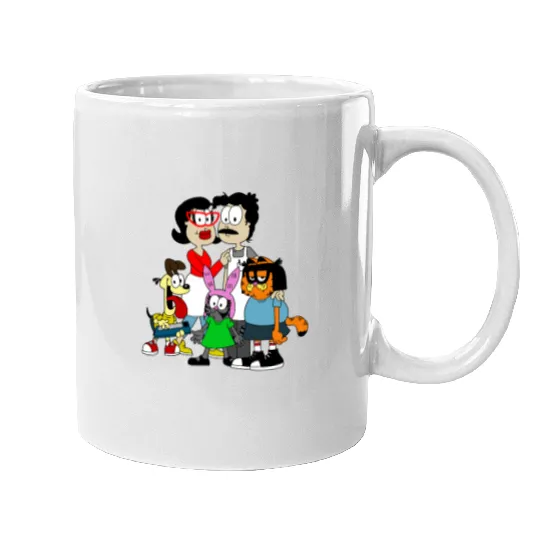 Garfield Bob's Burgers Mugs