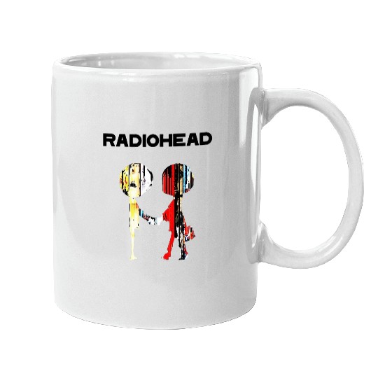 Shake hands in Black Radiohead Mugs