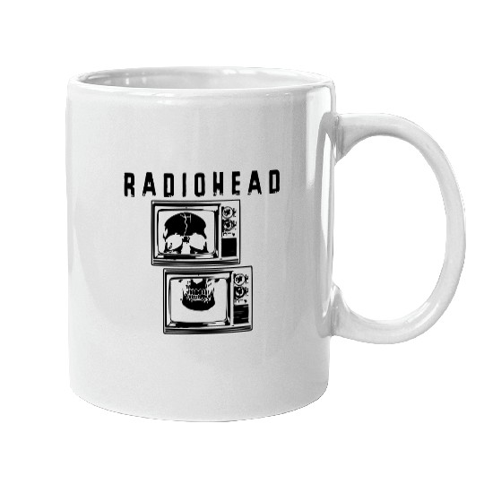 Black Skull TV Radiohead Mugs