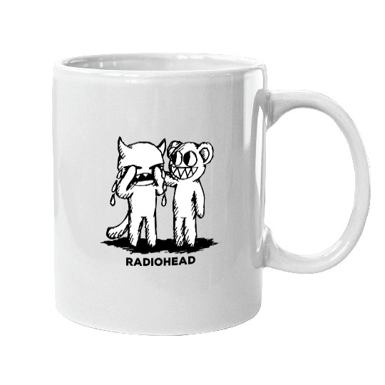 Radiohead Don't Cry Black Mugs