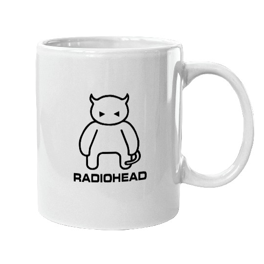 Radiohead Black Fat Devil Mugs