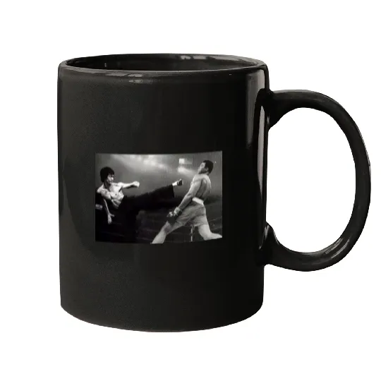 Ali Vs Bruce Lee Mugs