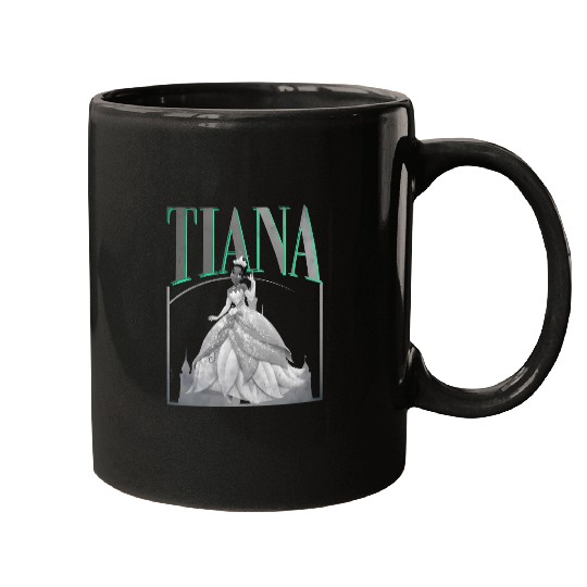 Retro Tiana 90s Mugs, Disney princess Mugs