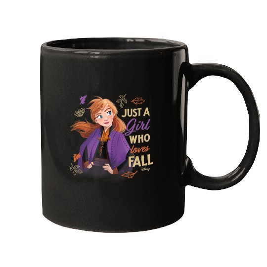 Discover Disney Frozen Anna Just A Girl Who Loves Fall Ta Mugs