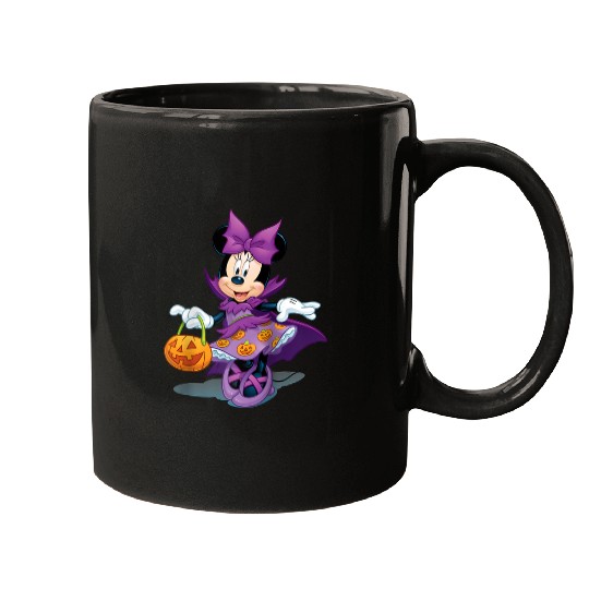 Disney Halloween Minnie Mouse Raglan Baseball Te Mugs