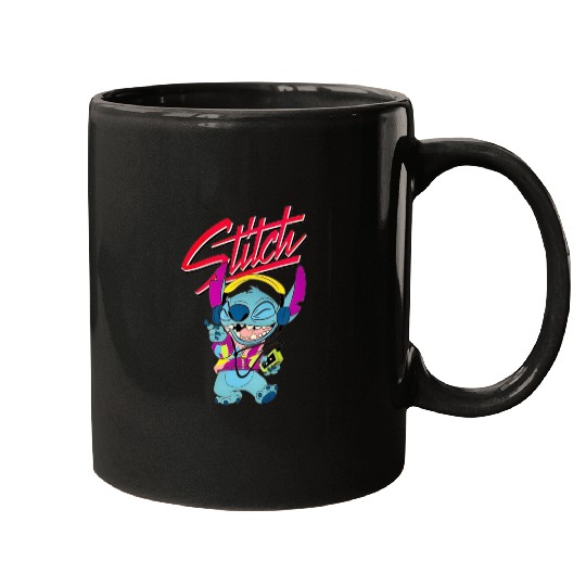 Discover Stich wearing Aloha Mugs, Disney Stitch music Mugs