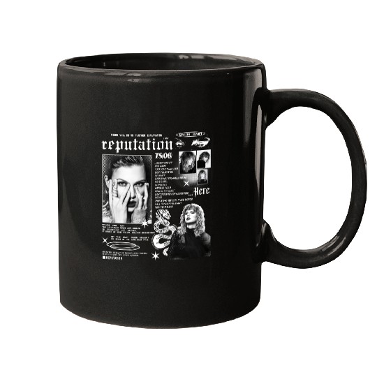 Vintage Reputation Mugs, Reputation Mugs, Rep Mugs, Eras Tour Gift