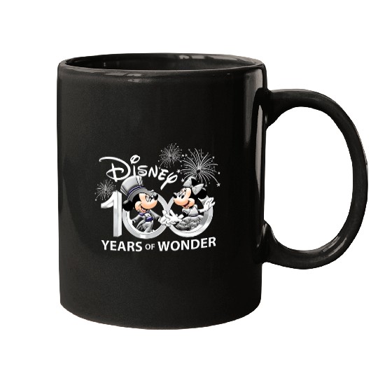 Discover Mickey and Minnie Disney 100th Anniversary Mugs, Disney Celebration Mugs, Disney Anniversary Mugs