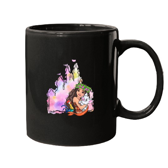 Princess Moana Mugs, Moana Magic Kingdom Mugs, Disney Mugs, Disneyland Mugs