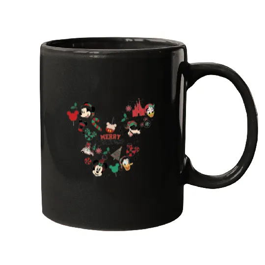 Discover Disney Christmas Theme Mugs
