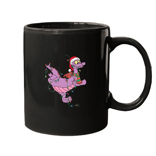 Discover Santa Figment Dragon Lights Christmas Light  Mugs, Disney