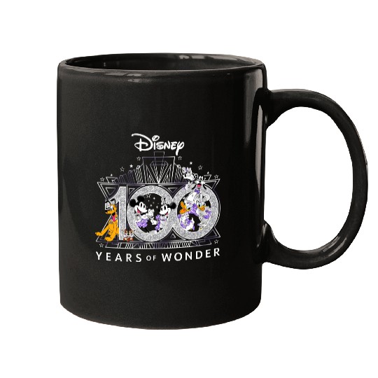 Disney 100th Anniversary, 100 Years Of Wonder Mugs, Magic Kingdom, Disney World Mugs
